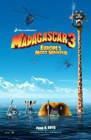 Madagascar 3: Europe's Most Wanted poster