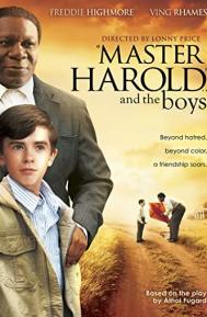 'Master Harold' ... And the Boys poster