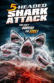 5 Headed Shark Attack poster