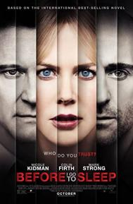 Before I Go to Sleep poster