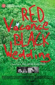 Red Vacance Black Wedding poster