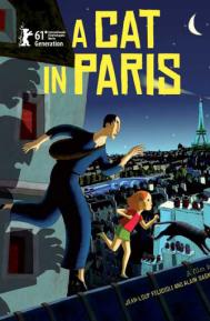 A Cat in Paris poster