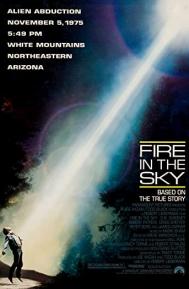 Fire in the Sky poster