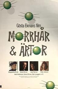 Morrhår & ärtor poster