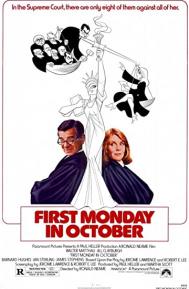 First Monday in October poster