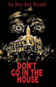 Don't Go in the House poster