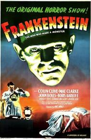 Frankenstein poster